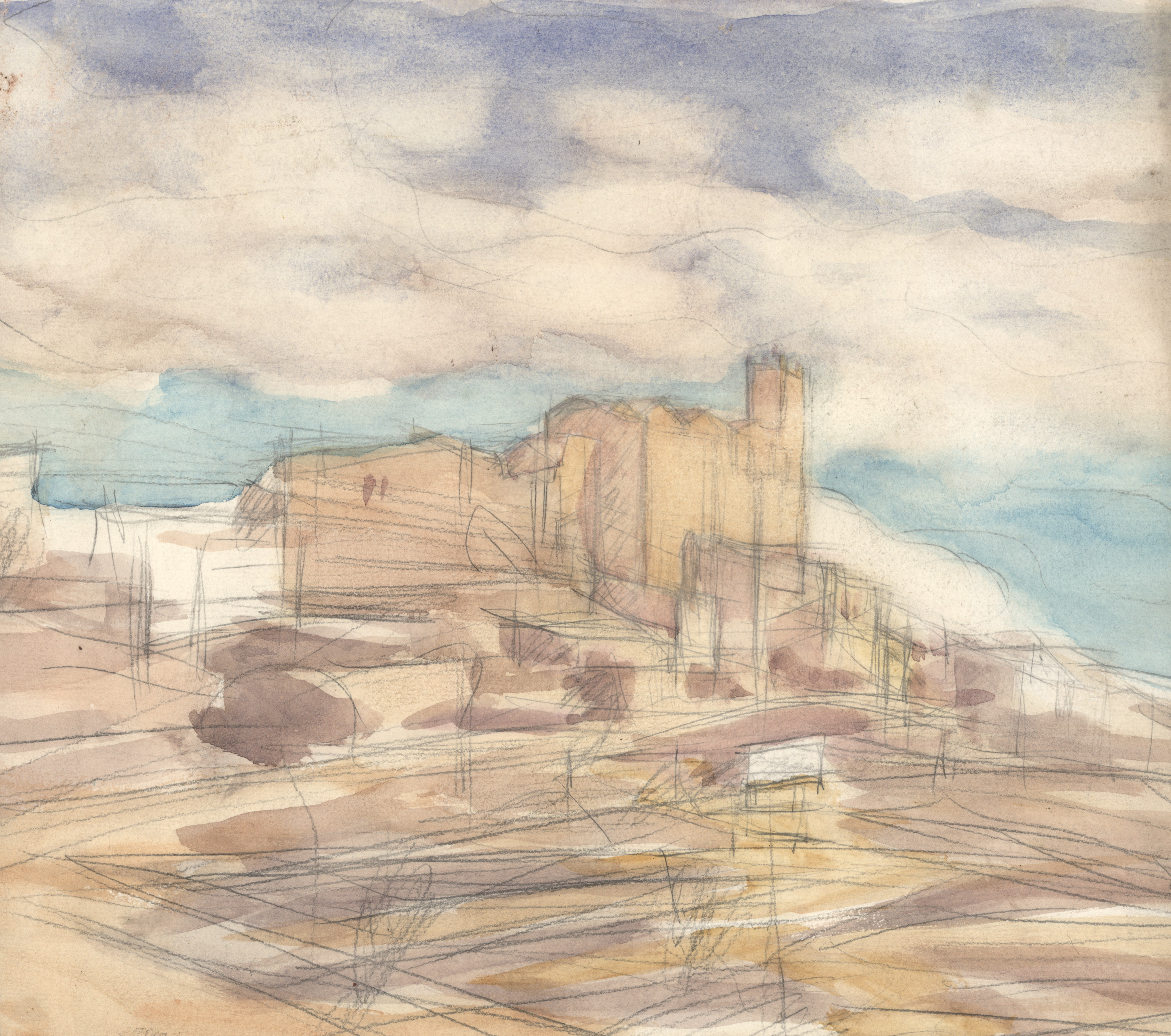 [Photograph of a painting by Owen Merton.]