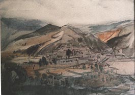 [Photograph of a painting by Owen Merton.]